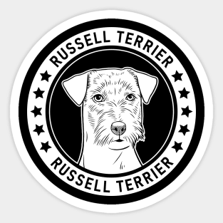 Russell Terrier Fan Gift Sticker